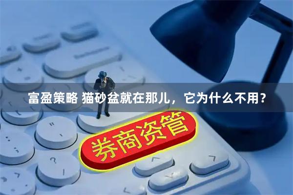 富盈策略 猫砂盆就在那儿，它为什么不用？