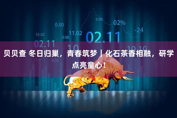 贝贝查 冬日归巢，青春筑梦｜化石茶香相融，研学点亮童心！